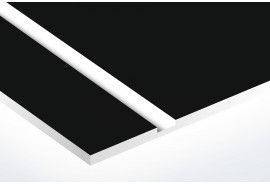 negru mat/alb 1.6 mm