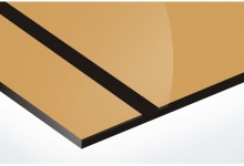 auriu lucios/negru 1.6 mm auriu lucios/negru 1.6 mm